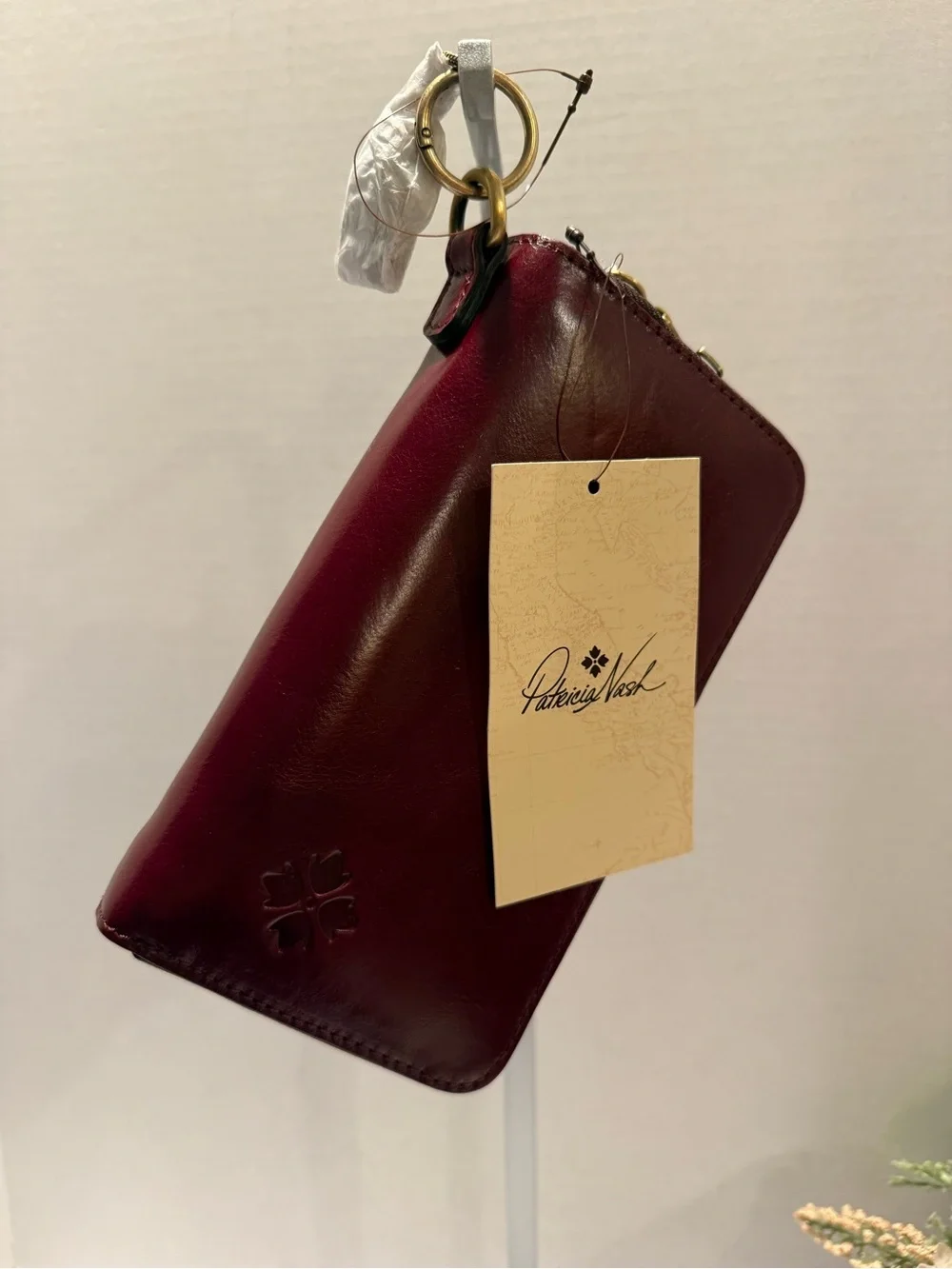 NWT Patricia Nash Amalia Phone, Wristlet and Crossbody with Charm RFID